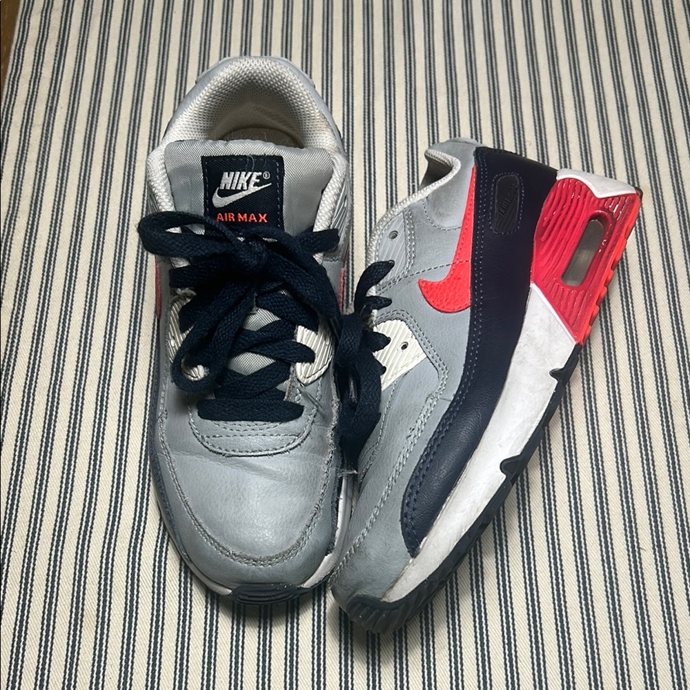 Nike Blue and Red Sneakers
